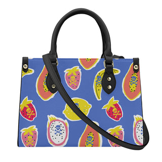 Fruit of the Poisonous Tree Women PU Tote Bag - Black