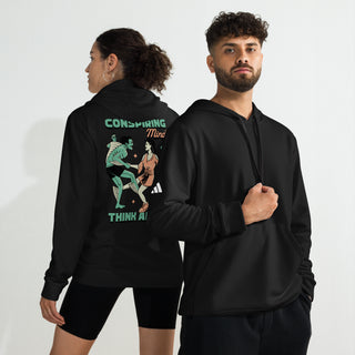 Conspiring Minds Think Alike adidas fleece hoodie