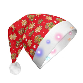 Adult Glowing Plush Christmas Hat - *This is not legal advice