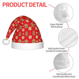 Adult Glowing Plush Christmas Hat - *This is not legal advice