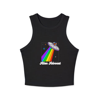 Alien Advocat Women's Micro Rib Racer Tank Top - *This is not legal advice