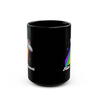 Alien Advocate Black Mug - *This is not legal advice