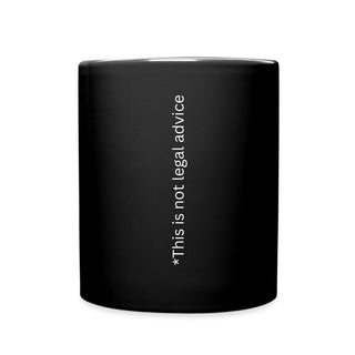 Alien Advocate Full Color Mug - *This is not legal advice