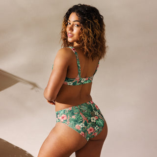 Flora Justice Recycled high-waisted bikini