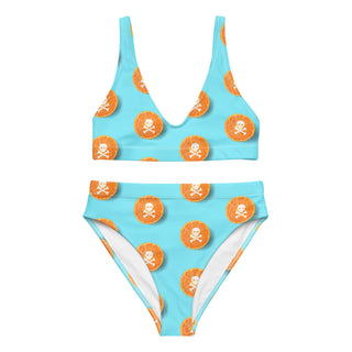 Fruits of the Poisonous Tree Recycled high-waisted bikini