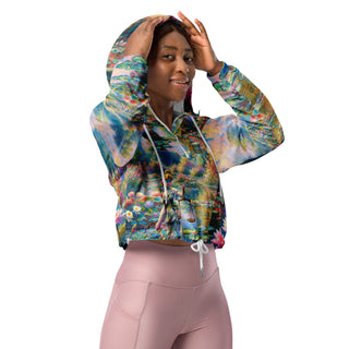 Justice in Bloom Women’s cropped windbreaker