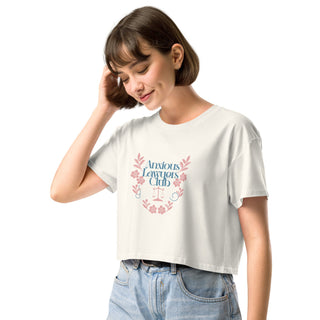Anxious Lawyers Club Women’s crop top - *This is not legal advice
