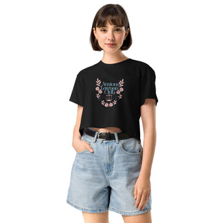 Anxious Lawyers Club Women’s crop top - *This is not legal advice