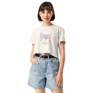 Anxious Lawyers Club Women’s crop top - *This is not legal advice