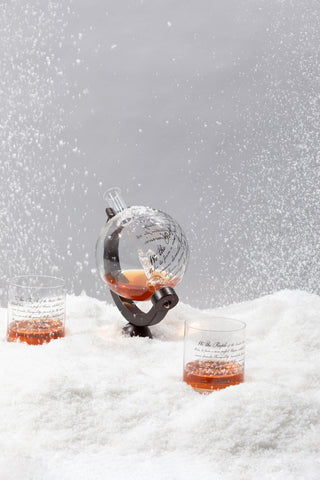 Attorney Whiskey Decanter Set - 850ml with 2 Glasses - *This is not legal advice