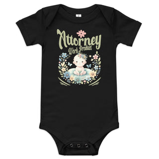 Attorney Work Product Baby short sleeve one piece - *This is not legal advice