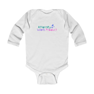 Attorney Work Product Infant Long Sleeve Bodysuit - *This is not legal advice