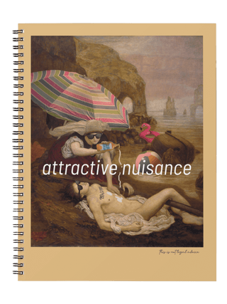 Attractive Nuisance Case Brief Notebook - *This is not legal advice