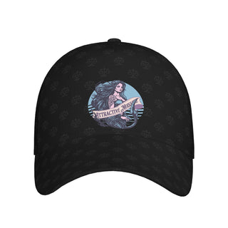 Attractive Nuisance Curved Brim Baseball Cap (AOP) - *This is not legal advice