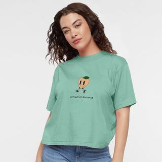 Attractive Nuisance Peachy Women's Boxy Tee - *This is not legal advice