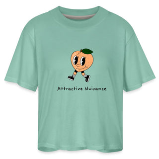 Attractive Nuisance Peachy Women's Boxy Tee - *This is not legal advice