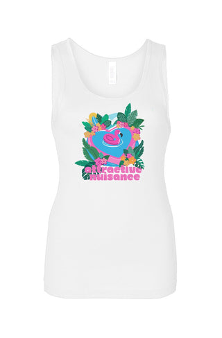 Attractive Nuisance Women's Baby Rib Tank - *This is not legal advice