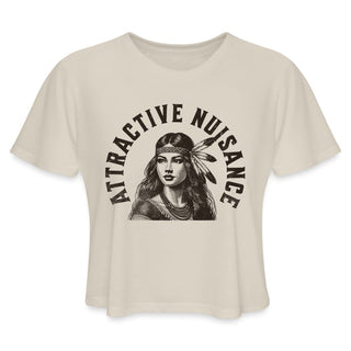 Attractive Nuisance Women's Cropped T-Shirt - *This is not legal advice