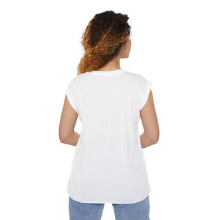 Attractive Nuisance Women’s Flowy Rolled Cuffs Muscle Tee - *This is not legal advice