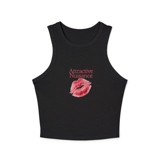 Attractive Nuisance Women's Micro Rib Racer Tank Top - *This is not legal advice