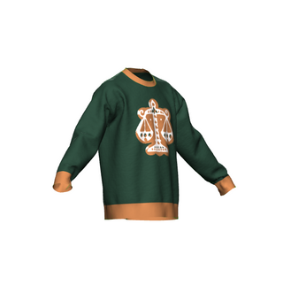 Scales of Justice Cookie Sweater