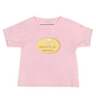 Mommy's Co-Counsel Baby Jersey Short Sleeve Tee