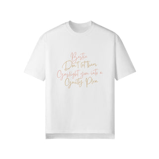 Bestie Don't Let Them Gaslight You Into A Guilty Plea Split Hem Tee - *This is not legal advice