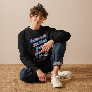 Bestie, don't let them gaslight you into a guilty plea Unisex eco sweatshirt - *This is not legal advice