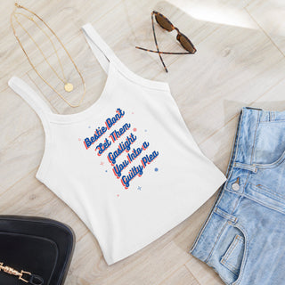 Bestie Don't Let them Gaslight You into a Guilty Plea Women’s micro - rib tank top - *This is not legal advice