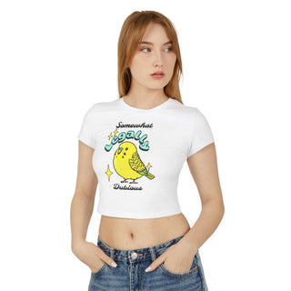 Budgie Baby Tee - Somewhat Legally Dubious Women's T-Shirt - *This is not legal advice