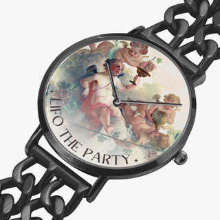 LIFO the Party . Hollow Out Strap Quartz Watch