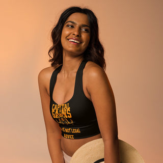 Capital Gains Longline sports bra - *This is not legal advice