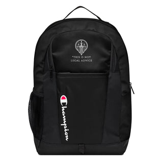 This is not legal advice Champion backpack