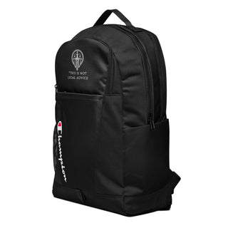 This is not legal advice Champion backpack