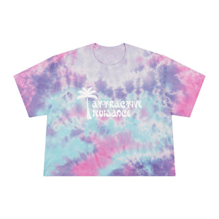 Chill Vibes Tie - Dye Crop Tee, Casual Summer Top, Gift for Her, Beach Wear, Trendy T-Shirt, Comfortable Festival Apparel - *This is not legal advice