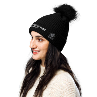 This is not legal advice Columbia pom-pom beanie