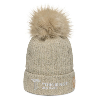 This is not legal advice Columbia pom-pom beanie