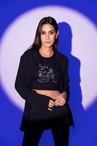 Come Back with a Warrant Baby Tee - *This is not legal advice