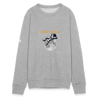 Commit Tax Fraud Adidas Unisex Fleece Crewneck Sweatshirt - *This is not legal advice