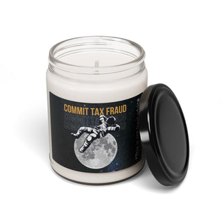 Commit Tax Fraud Scented Soy Candle, 9oz - *This is not legal advice