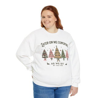Conspiring Holiday Sweatshirt - *This is not legal advice
