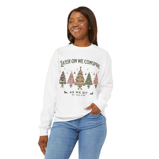 Conspiring Holiday Sweatshirt - *This is not legal advice