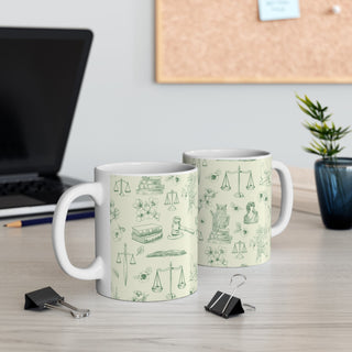 Courtroom Botanica Mug - *This is not legal advice