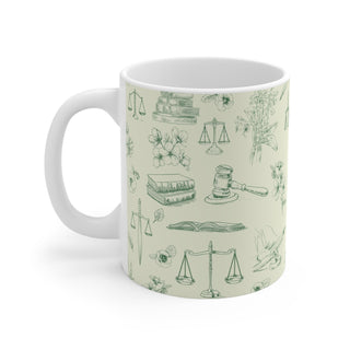 Courtroom Botanica Mug - *This is not legal advice