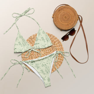 Courtroom Botanica recycled string bikini - *This is not legal advice