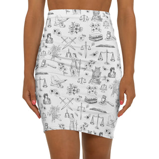 Courtroom Botanica Skirt - *This is not legal advice