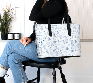Courtroom Botanica Vegan Leather Tote - *This is not legal advice