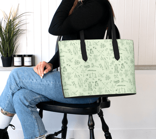Courtroom Botanica Vegan Leather Tote - *This is not legal advice