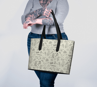 Courtroom Botanica Vegan Leather Tote - *This is not legal advice