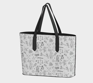 Courtroom Botanica Vegan Leather Tote - *This is not legal advice